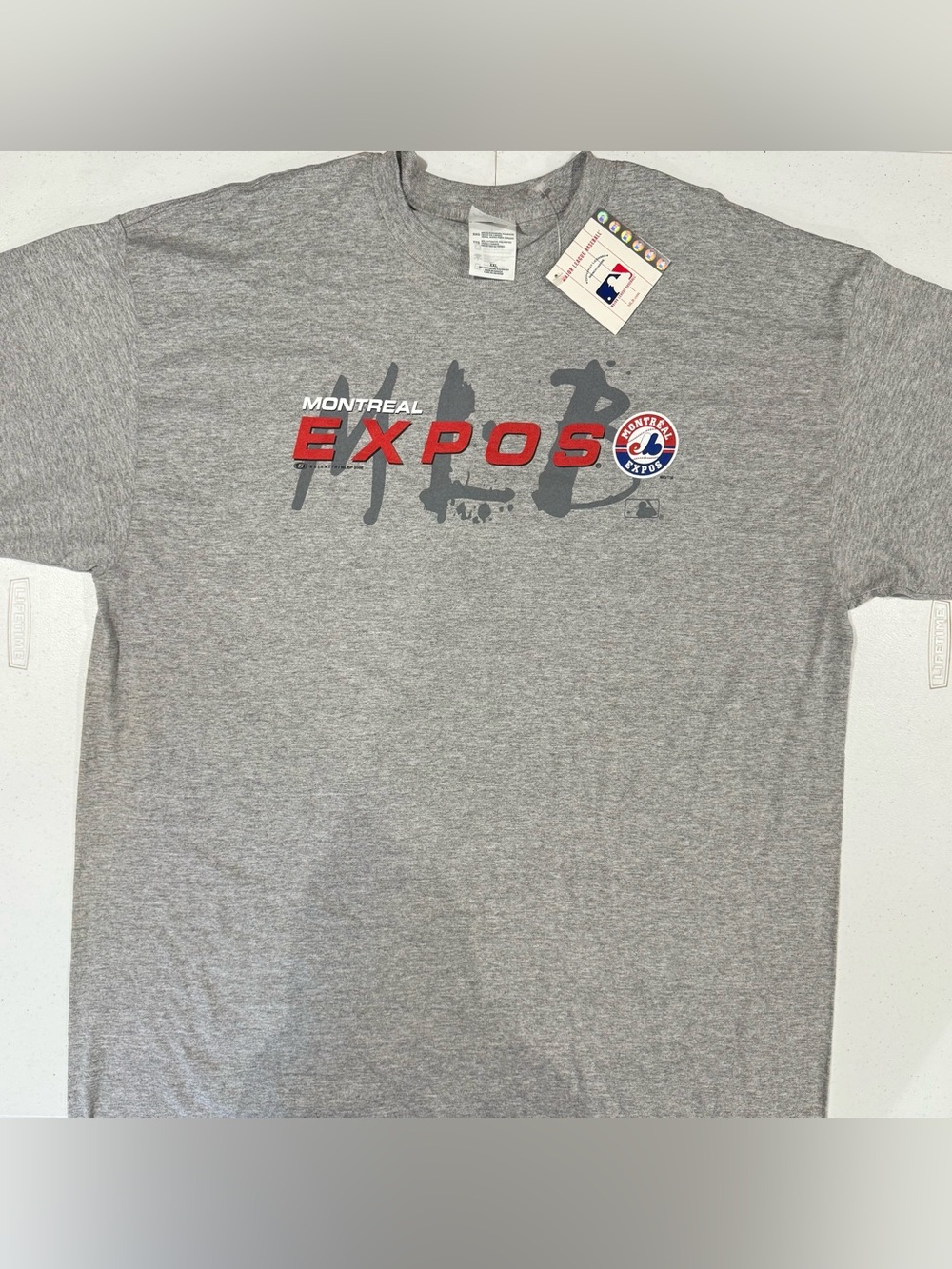 Vintage Y2K Bulletin Montreal Expos MLB Baseball t shirt size XXL 2XL brand new